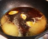 フライパンで簡単♪少し甘いカレイの煮付け作り方3写真