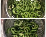 簡単味噌で作るゴーヤとニラの味噌炒め作り方2写真