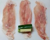 きゅうりとチーズの豚肉巻きフライ作り方4写真