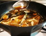 フライパンで簡単♪少し甘いカレイの煮付け作り方6写真