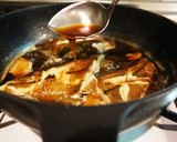 フライパンで簡単♪少し甘いカレイの煮付け作り方6写真