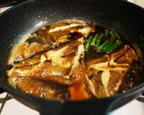 フライパンで簡単♪少し甘いカレイの煮付け作り方7写真