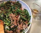 簡単味噌で作るゴーヤとニラの味噌炒め作り方8写真