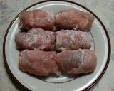 きゅうりとチーズの豚肉巻きフライ作り方5写真