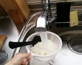 パラパラのコツ☆簡単!隠し味お砂糖☆炒飯作り方2写真
