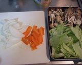 鮭の水煮缶で☆ちゃんちゃん焼きそば！作り方3写真