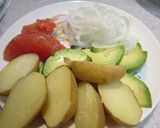 お好きな野菜でポテべジ作り方1写真