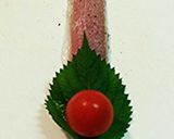 秋刀魚とトマトのコラボ巻き♪作り方2写真
