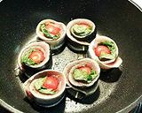 秋刀魚とトマトのコラボ巻き♪作り方4写真
