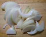 牛肉と 玉ねぎの ケチャップ炒め作り方1写真