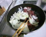 牛肉と 玉ねぎの ケチャップ炒め作り方2写真