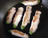 オクラの豚肉巻き作り方5写真