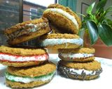 S'moresマシュマロのクッキーサンド作り方5写真