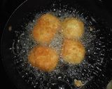 バジル風味のチーズINコロッケ作り方13写真