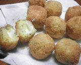 バジル風味のチーズINコロッケ作り方15写真