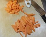 簡単、人参のザーサイ炒め作り方1写真