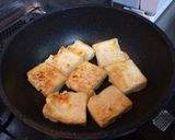 酢玉ねぎで★木綿豆腐の油淋鶏風作り方3写真