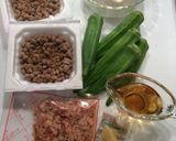 簡単に混ぜるだけ納豆オクラ豆腐のネバネバ作り方1写真