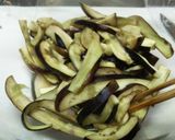 レンジで簡単！蒸しナスのネギソースがけ作り方4写真