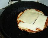 超！時短簡単！サバ缶でホットケーキーピザ作り方12写真