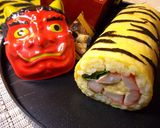 カラフル可愛い恵方巻👹作り方15写真