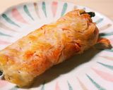 素麺の残りで軽食☆素麺煎餅ラップピザ☆作り方8写真