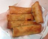 やみつき☆餅入チーズ春巻作り方6写真