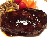 角切り★玉ねぎたっぷり!男前ハンバーグ作り方14写真