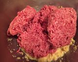角切り★玉ねぎたっぷり!男前ハンバーグ作り方6写真