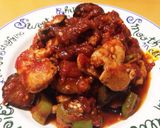 簡単さっぱり！夏野菜とチキンのトマト煮作り方10写真