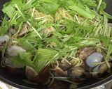 あさりと水菜のパスタ作り方5写真