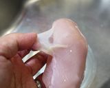 初心者向き♪ムネ肉の下処理作り方2写真