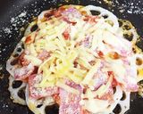 絶品☆ロバート馬場ちゃんの蓮根ピザ作り方2写真