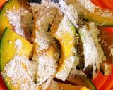 お手軽＊かぼちゃの揚げ焼き＊カレー味作り方3写真