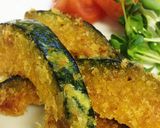 お手軽＊かぼちゃの揚げ焼き＊カレー味作り方7写真
