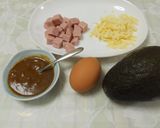 アボカドカレーグラタン作り方1写真