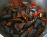 ムール貝のパスタ作り方4写真