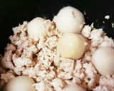 簡単‼冷凍里芋のそぼろあんかけ♪作り方2写真