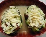 アボカドとミートボールの焼チーズココット作り方3写真