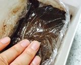 牛乳パックでブルーベリーレアチーズケーキ作り方5写真