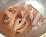 涼拌魷魚｜イカと胡瓜の冷菜作り方1写真