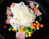 お弁当に〜そうめんのチーズ焼き作り方2写真