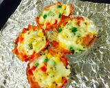 お弁当に〜そうめんのチーズ焼き作り方5写真