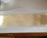 エリンギのチリソースパスタ作り方1写真