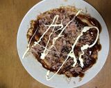 ホンビノス貝のお好み焼き作り方5写真