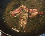 ドライバジルとベーコンのパスタ作り方5写真
