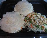 ホットプレートで広島風！お好み焼き作り方22写真