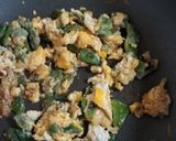 サッコが作る☆モロッコ豆の卵とじ作り方2写真