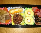 簡単 キャラ弁～中学生息子の似顔絵弁当～作り方9写真