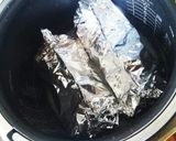 簡単、炊飯器で鮭のホイル焼き作り方4写真